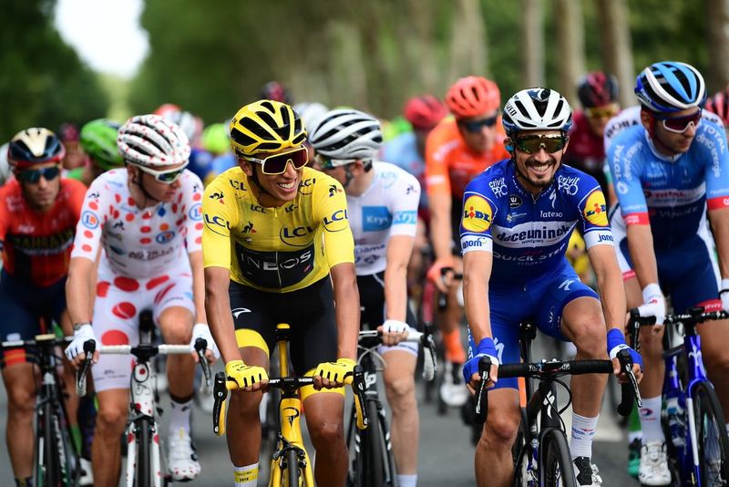 Les bookmakers ont designe les favoris du Tour de France 2020